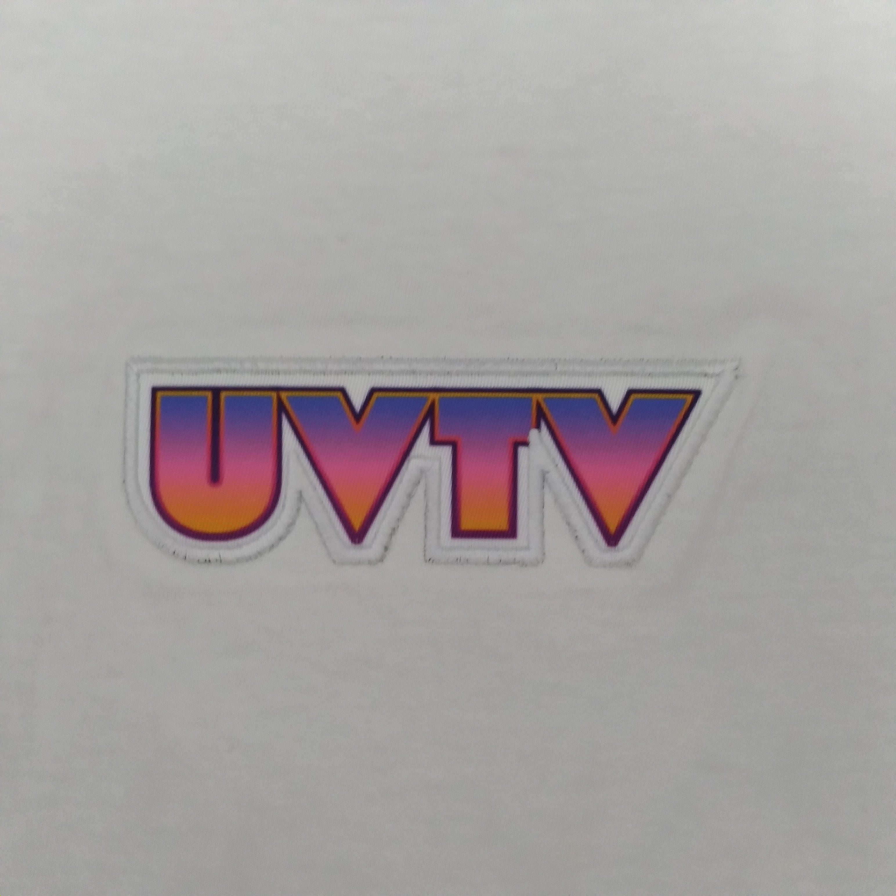 UVTV "Miami" White Tee (Large)